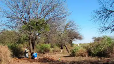 Colonia El Simbolar: la obra que prepara al pueblo para las lluvias fuertes