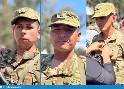 Ocho jóvenes de comunidades salteñas juraron como soldados: el orgullo de sus familias