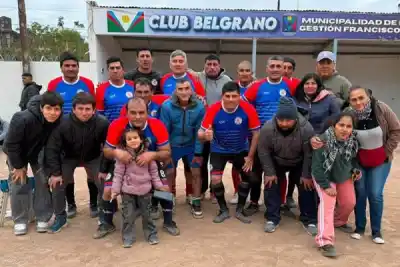 El fútbol de veteranos volvió a encender Suncho Corral