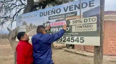 Un loteo ilegal en La Pedrera fue clausurado por la Municipalidad de Cerrillos