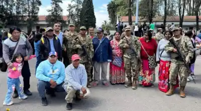 Ocho jóvenes de comunidades originarias dejaron su tierra para vestir el uniforme militar