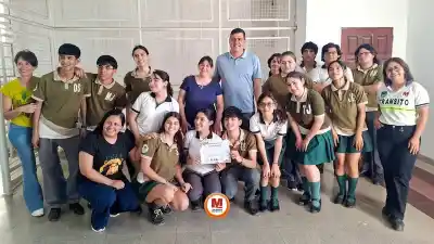 Estudiantes de Las Breñas ganaron $100.000 con un spot para TikTok