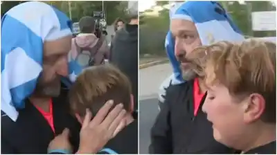 La noche de Laureano: la vigilia de un niño por Messi que terminó en lágrimas