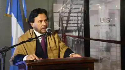 Sáenz inauguró la Casa de la Industria y apuntó contra la Nación: "No puede ser que el que opina distinto sea visto como un enemigo"