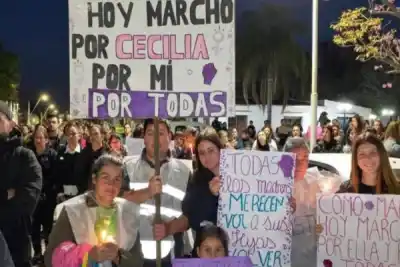 La comunidad de Alvear volvió a las calles por Cecilia Lazcano y apunta contra una joven