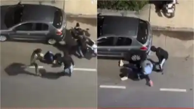 Atraparon a un ladrón en Belgrano, pero lo que hicieron con él en el piso generó polémica