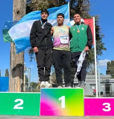 Otro bronce para Goya: dos atletas subieron al podio en el Nacional U18