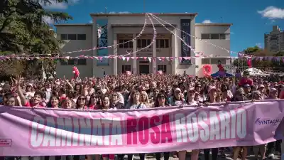 Rosario se tiñe de rosa: llega la 9° edición de la Caminata contra el cáncer de mama