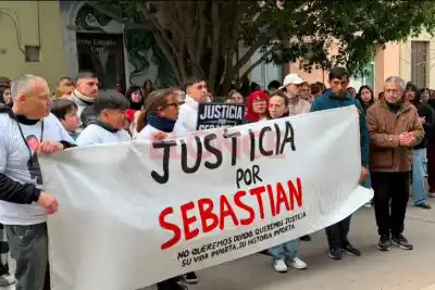 Diamante vuelve a marchar por Sebastián Barreto: el reclamo que no para