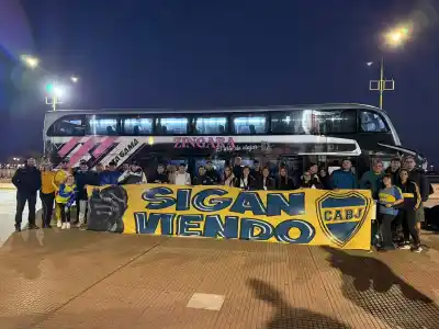 Nuevo viaje de Boca Shop Misiones a la Bombonera: el micro volvió a llenarse