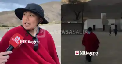 A los 19 años, cruzó cerros y altura para pedir por su abuela: el motivo que lo impulsó