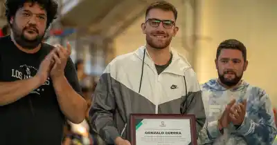 El arquero de San Carlos que se coronó en Brasil y ahora va por el Mundial de Clubes
