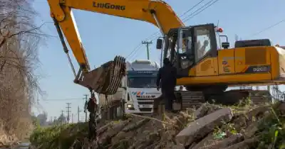 Maipú refuerza su plan contra las tormentas: los números de la limpieza que ya se hizo