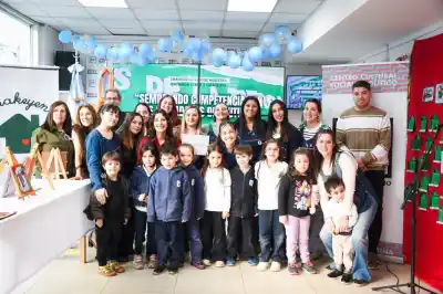 Un jardín de Ushuaia inauguró su primera muestra en el CCNA