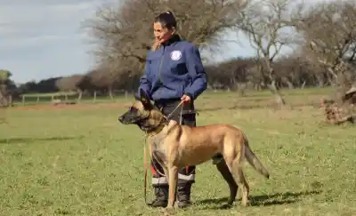 El fin de semana que dos bomberas y un perro de 25 de Mayo pasaron en Winifreda