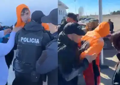 El insólito pedido durante la detención de un jugador antes de un partido en Chubut