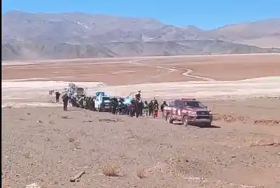 Caminan seis días por la Puna para llegar al Milagro: su fe no conoce de frío ni altura