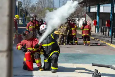 Bomberos del sur del Conurbano se entrenarán en una ciudad simulada para emergencias con gas