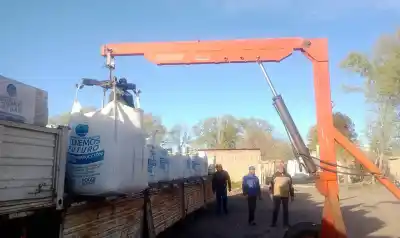 El sueño de la casa propia: dos familias de San Luis recibieron los materiales para empezar a construir