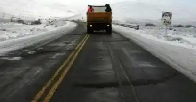 Alerta en Santa Cruz: cómo impactará el frío extremo y la nieve en las rutas
