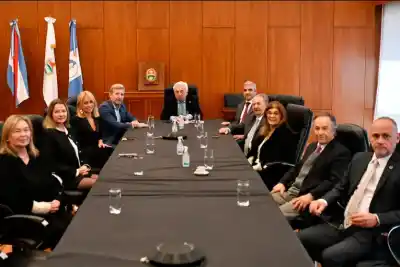 Frigerio y el STJ: qué se definió en la reunión por los nuevos juzgados y el presupuesto judicial