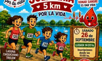 Correcaminata solidaria en Trelew: buscan fondos para una nena que espera un trasplante renal