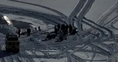 El operativo con drones que terminó con cuatro motos de nieve secuestradas en Malargüe