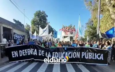 Docentes universitarios paran en Catamarca y dejan sin clases a toda la UNCA