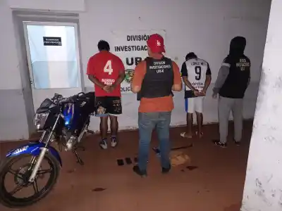 Los atraparon en un allanamiento tras una serie de robos: qué secuestraron