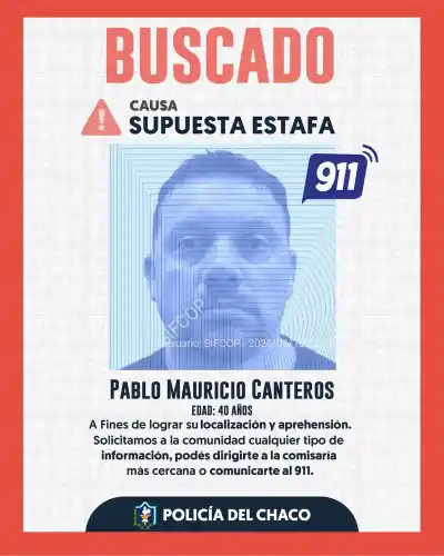 Escapó por los techos el presunto líder de una banda que estafaba a jubilados en Chaco