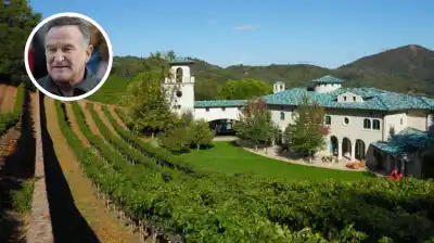 La imponente propiedad que Robin Williams construyó en California y el precio final que terminó aceptando