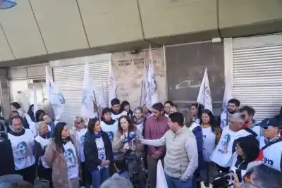 ATEN se movilizó por descuentos y el Gobierno prometió devolver el dinero