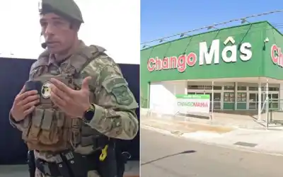 El policía que intentó irse sin pagar del supermercado fue separado de la fuerza: qué pasó con su causa