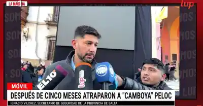 Tras cinco meses prófugo, el momento exacto en que la Policía lo atrapó