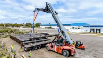 Confirmaron millonaria inversión para la base operativa del proyecto de GNL en San Antonio Este