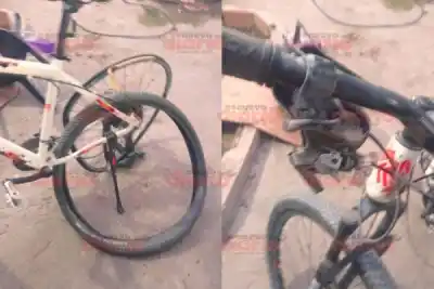 Un motociclista lo chocó de atrás y lo dejó tirado en la ruta: buscan al responsable
