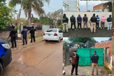 Tras los tiroteos en El Plumín: allanaron más de diez casas y detuvieron a seis personas