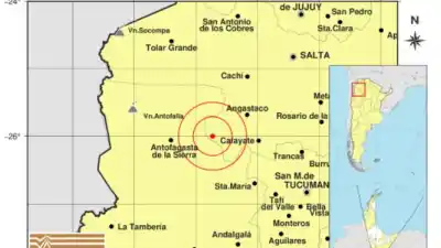 Dos sismos sacudieron Catamarca esta madrugada: el más fuerte, de 5,1