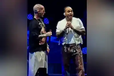El momento que nadie esperaba en el show de Ozuna: apareció Emanuel Noir y pasó esto