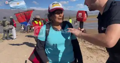 Camina 21 años por su hijo y este año suma un pedido que la emociona