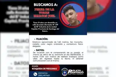 Salió a trabajar como chofer de Uber y su familia perdió todo contacto: lo buscan