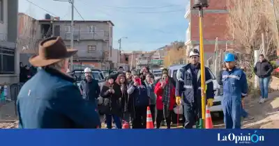 El plan de Macharashvili para llevar gas a los barrios de Comodoro con fondos propios