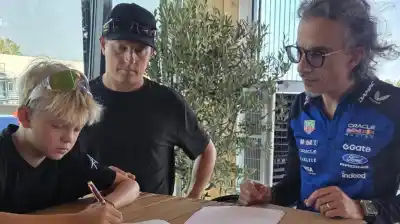 El hijo de Kimi Raikkonen ficha por Red Bull y el anuncio tiene un detalle que no pasa desapercibido
