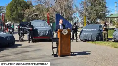 El día que la droga perdió: 17 vehículos y $130 millones que vuelven al Estado