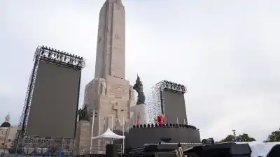 El Monumento a la Bandera se prepara para una apertura histórica: qué se verá este sábado