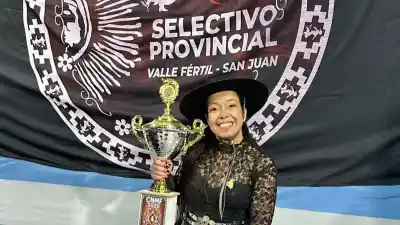La bailarina de Caucete que quiere dar el gran salto en el malambo nacional