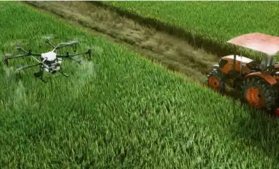 Drones en el campo: una jornada para que la aplicación de fitosanitarios sea segura