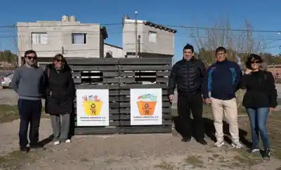 Rawson estrena un nuevo Punto Limpio en el barrio Gregorio Mayo