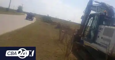 Un caño de gas roto en la autopista Córdoba-Rosario pone en vilo a una localidad