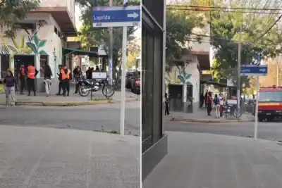 Se llenó de humo un bar del centro de La Banda: qué encontraron los bomberos adentro
